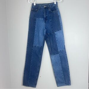 Pacsun 90's Boyfriend Patch High Rise Jeans Size 25
